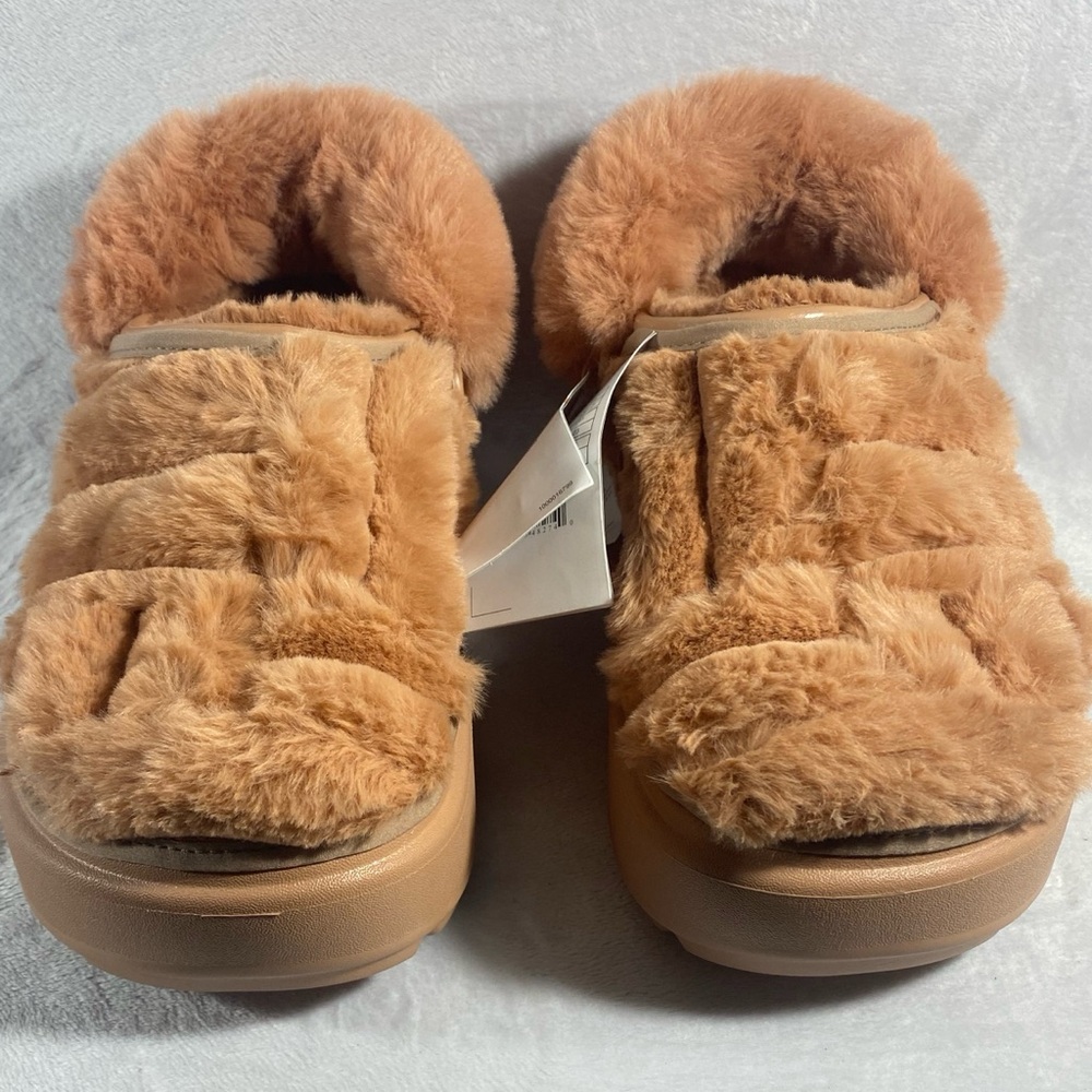 CROCS Stomp Quilted Clog 208938-2CC Cork Brown Size W7 M5 NWT - Picture 2 of 9